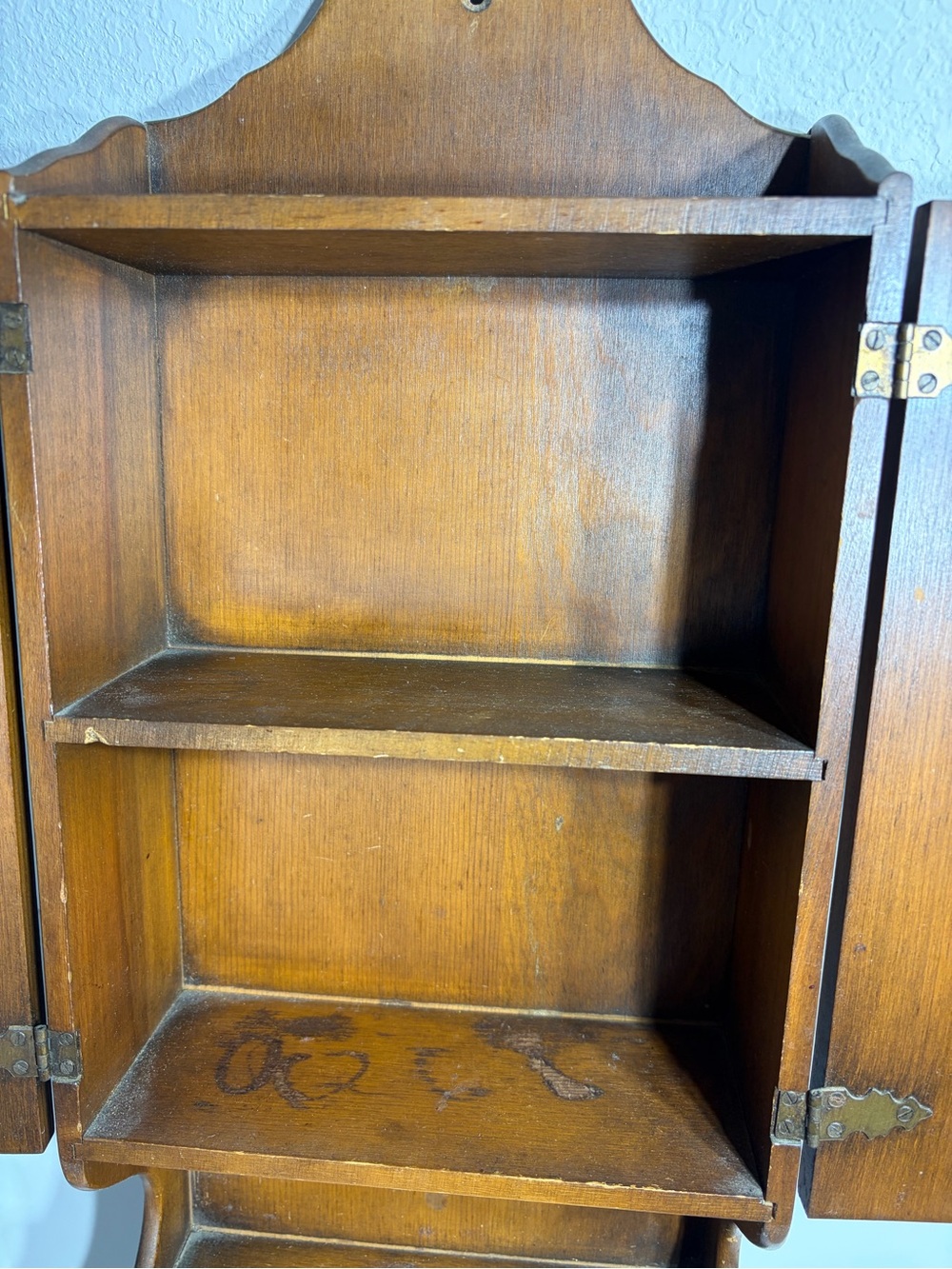 Vintage Cottagecore Shaker Apothecary Spice Wooden Wall Storage - Picture 7 of 10